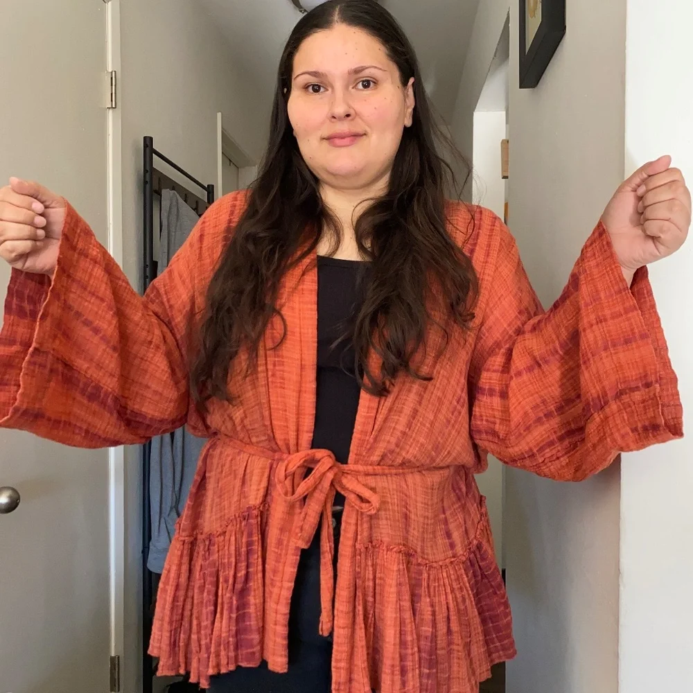 Free People Tie-Dye Kimono - Picture 3 of 5